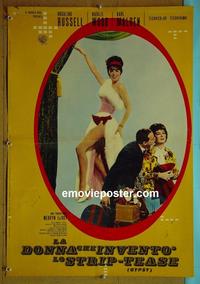 #6709 GYPSY Italian photobusta movie poster #1 62 Russell