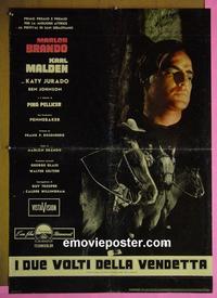 #6539 1 EYED JACKS Italian photobusta movie poster #3 '61