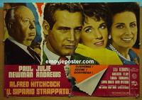 #6778 TORN CURTAIN Italian photobusta movie poster '66 Newman