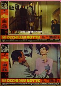 #6788 WAIT UNTIL DARK 2 Italian photobusta movie posters '67