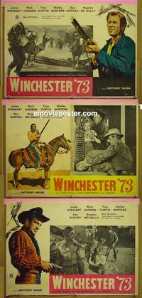 #6793 WINCHESTER '73 3 Italian photobusta movie posters R60s