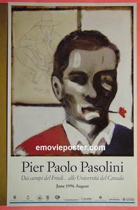 #6744 PIER PAOLO PASOLINI special movie poster Italian '60s