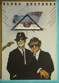 #6190 BLUES BROTHERS Polish movie poster '80 Belushi