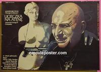 #6199 ESCAPE TO ATHENA Polish movie poster '79 Roger Moore