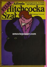 #6201 FRENZY Polish movie poster '72 Alfred Hitchcock