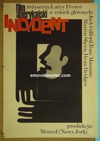 #6209 INCIDENT Polish movie poster '68 Martin Sheen