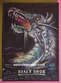 #6212 LEGEND OF THE WHITE HORSE Polish movie poster '86