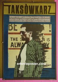 #6230 TAXI DRIVER Polish movie poster '76 De Niro, Scorsese
