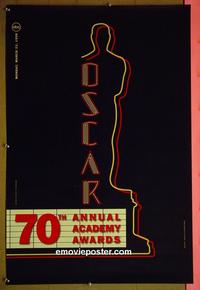 #6061 70TH ANNUAL ACADEMY AWARDS movie poster