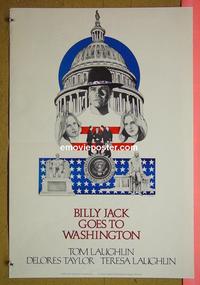 #6016 BILLY JACK GOES TO WASHINGTON special movie poster