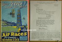 #6014 INTERNATIONAL AIR RACES special movie poster '23