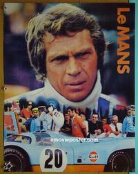 #6027 LE MANS special movie poster '71 Steve McQueen