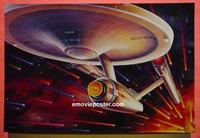 #6071 STAR TREK 6 special movie poster '91 Enterprise