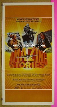 #7125 AMAZING STORIES Australian daybill movie poster '85-'87 Spielberg