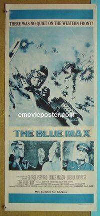 #7197 BLUE MAX Australian daybill movie poster '66 Peppard, Mason