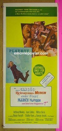 #7230 CAN HEIRONYMUS MERKIN EVER FORGET Australian daybill movie poster