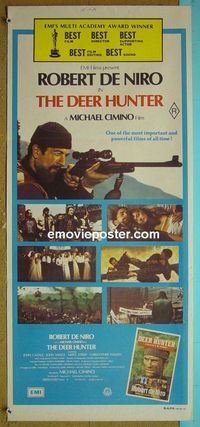 #7320 DEER HUNTER Australian daybill movie poster '78 De Niro
