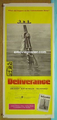 #7321 DELIVERANCE Australian daybill movie poster '72 Jon Voight