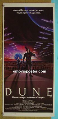 #7356 DUNE Australian daybill movie poster '84 MacLachlan, Lynch