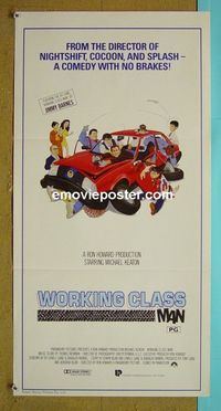 #7448 GUNG HO Australian daybill movie poster '86 Keaton