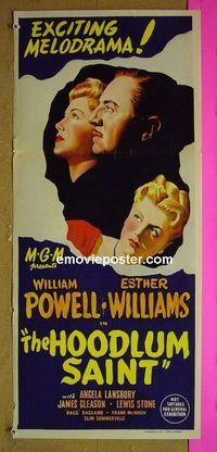 #7481 HOODLUM SAINT Australian daybill movie poster '46 Powell