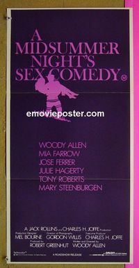 #7635 MIDSUMMER NIGHT'S SEX COMEDY Australian daybill movie poster 82