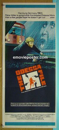 #7684 ODESSA FILE Australian daybill movie poster '74 Voight