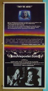 #7729 POLTERGEIST Australian daybill movie poster '82 Tobe Hooper