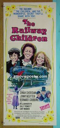 #7755 RAILWAY CHILDREN Australian daybill movie poster '71 Agutter