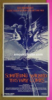#7845 SOMETHING WICKED THIS WAY COMES Australian daybill movie poster '83