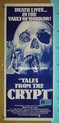 #7897 TALES FROM THE CRYPT Australian daybill movie poster R70s