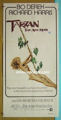 #7901 TARZAN THE APE MAN Australian daybill movie poster '81