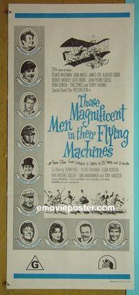 #7918 THOSE MAGNIFICENT MEN IN FLYING MACHINES Australian daybill R71