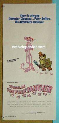 #7942 TRAIL OF THE PINK PANTHER Australian daybill movie poster '82
