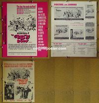 #A147 BUSY BODY pressbook '67 Sid Caesar