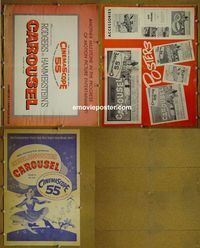 #A159 CAROUSEL pressbook '56 Shirley Jones