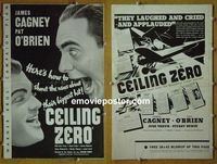 #A165 CEILING ZERO pressbook '35 James Cagney