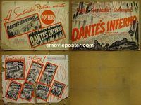 #A205 DANTE'S INFERNO pressbook '35writhing in Hell