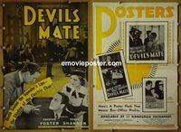 #A236 DEVIL'S MATE pressbook '33 Preston Foster