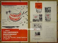 #A267 EMPEROR'S NIGHTINGALE pressbook '51 Karloff