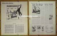 #A281 FANTOMAS pressbook '66 Jean Marais, French