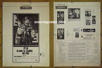 #A288 FOR A FEW DOLLARS MORE pressbook '67 Eastwood