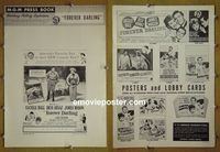 #A291 FOREVER DARLING pressbook '56 I Love Lucy!