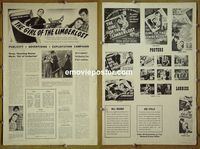 #A316 GIRL OF THE LIMBERLOST pressbook '45 Nelson