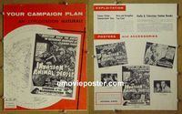 #A414 INVASION OF THE ANIMAL PEOPLE pressbook '59