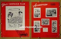 #A436 JOHNNY THE GIANT KILLER pressbook '53 animation