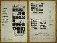 #A457 KISS THE GIRLS & MAKE THEM DIE pressbook