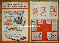 #A463 LADY & THE TRAMP/ALMOST ANGELS pressbook '60s