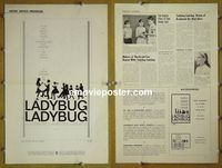 #A467 LADYBUG LADYBUG pressbook '63 school drama!