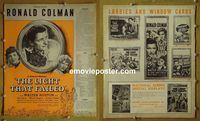 #A481 LIGHT THAT FAILED pressbook '39 Colman